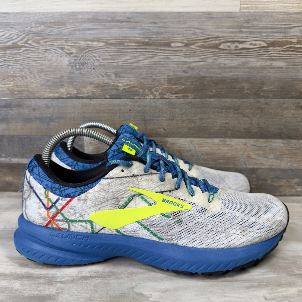 Brooks Launch 6 Womens Size 8.5 Running Shoes Boston 2019 Limited Edition Blue